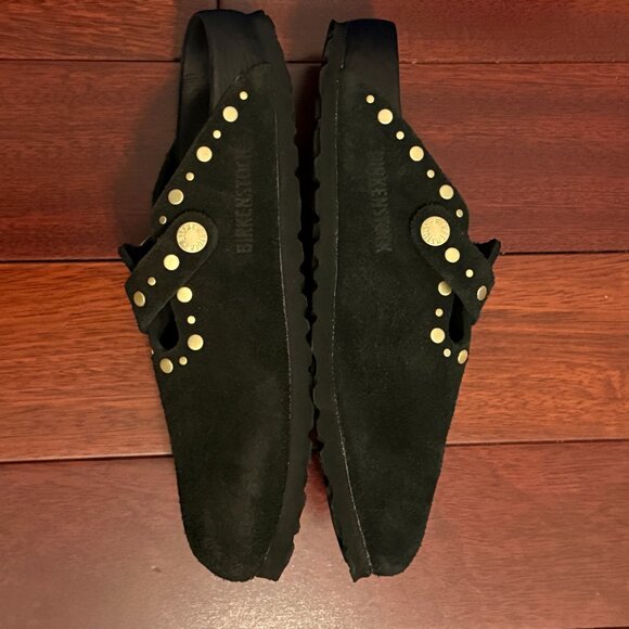 BIRKENSTOCK Suede Boston Rivets - Picture 3 of 11
